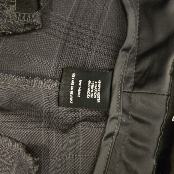 Torrid,Gray Women's Pants, Boot Cut, Plaid, Size 18R - Picture 4 of 5